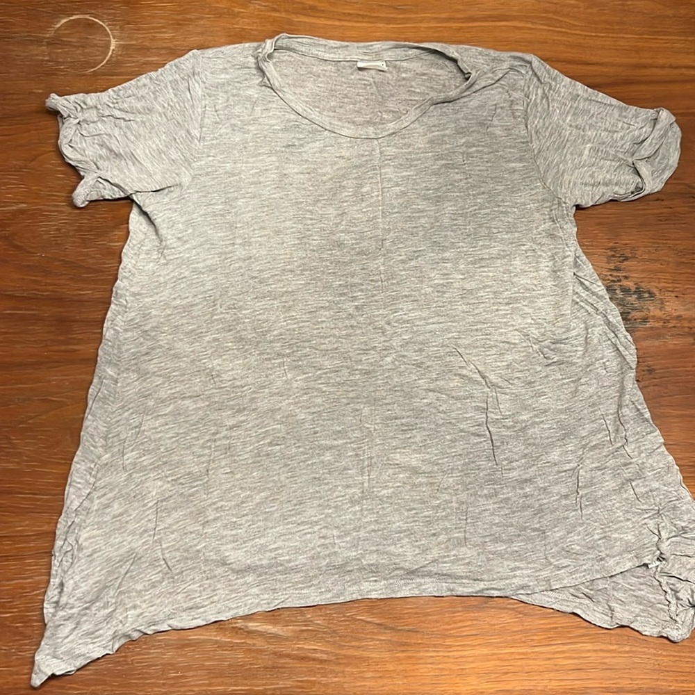 Grey soft tshirt size large